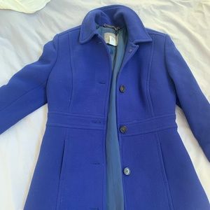 J Crew ladies double cloth wool coat